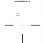 Optiskais tēmeklis HAWKE Endurance 30 FD 1-6x24 L4A FD Reticle - Image 4