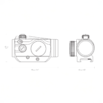 Sarkanā punkta tēmeklis HAWKE Vantage Red Dot 1x25 - Image 2