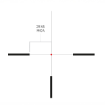 Optiskais tēmeklis HAWKE Vantage 30 WA 2.5-10x50 L4A Fiber Dot Reticle - Image 4