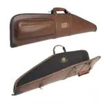 ACROPOLIS FZ-7a ieroča futrālis (120) cm ar optikai paredzētu nodalījumu no eko ādas