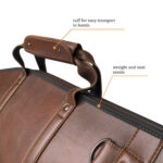 ACROPOLIS FZ-7a ieroča futrālis (120) cm ar optikai paredzētu nodalījumu no eko ādas - Image 6