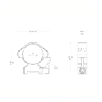 HAWKE Riņķu komplekts 34 mm guick-release LOW - Image 2